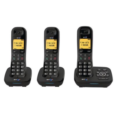 British Telecom 1600 Dect Trio Cordless Telephone British Telecom 1600 Dect Trio Cordless Telephone